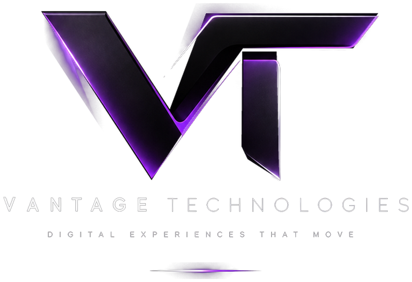 Vantage Technologies — Digital Experiences That Move, transparent logo